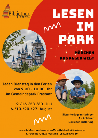 Lesen im Park 2024