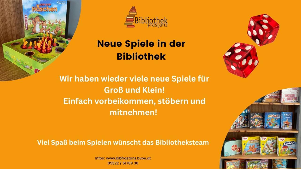 Neue Spiele