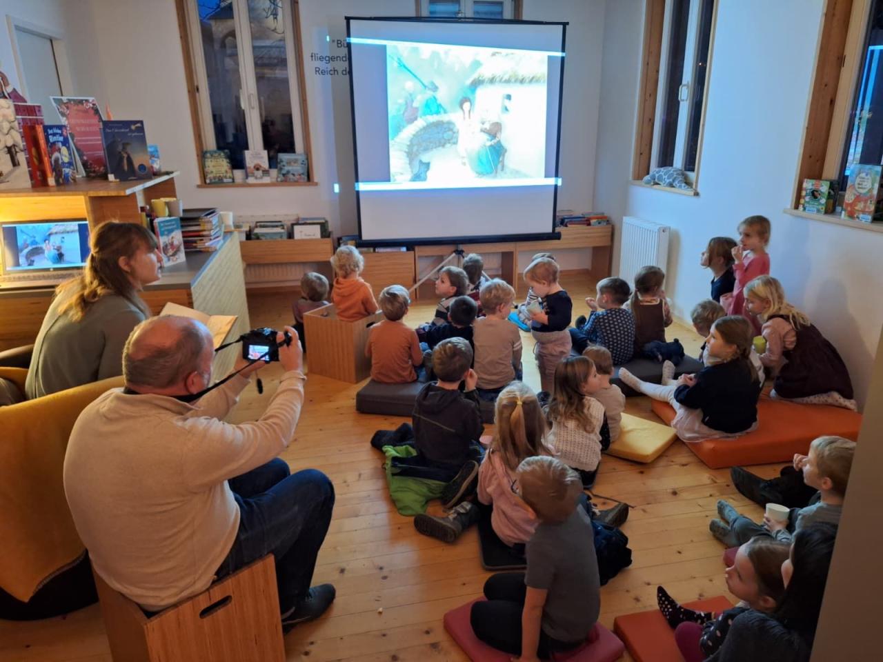 Kinder vom Bilderbuchkino