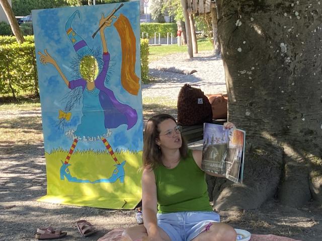 Lesen im Park