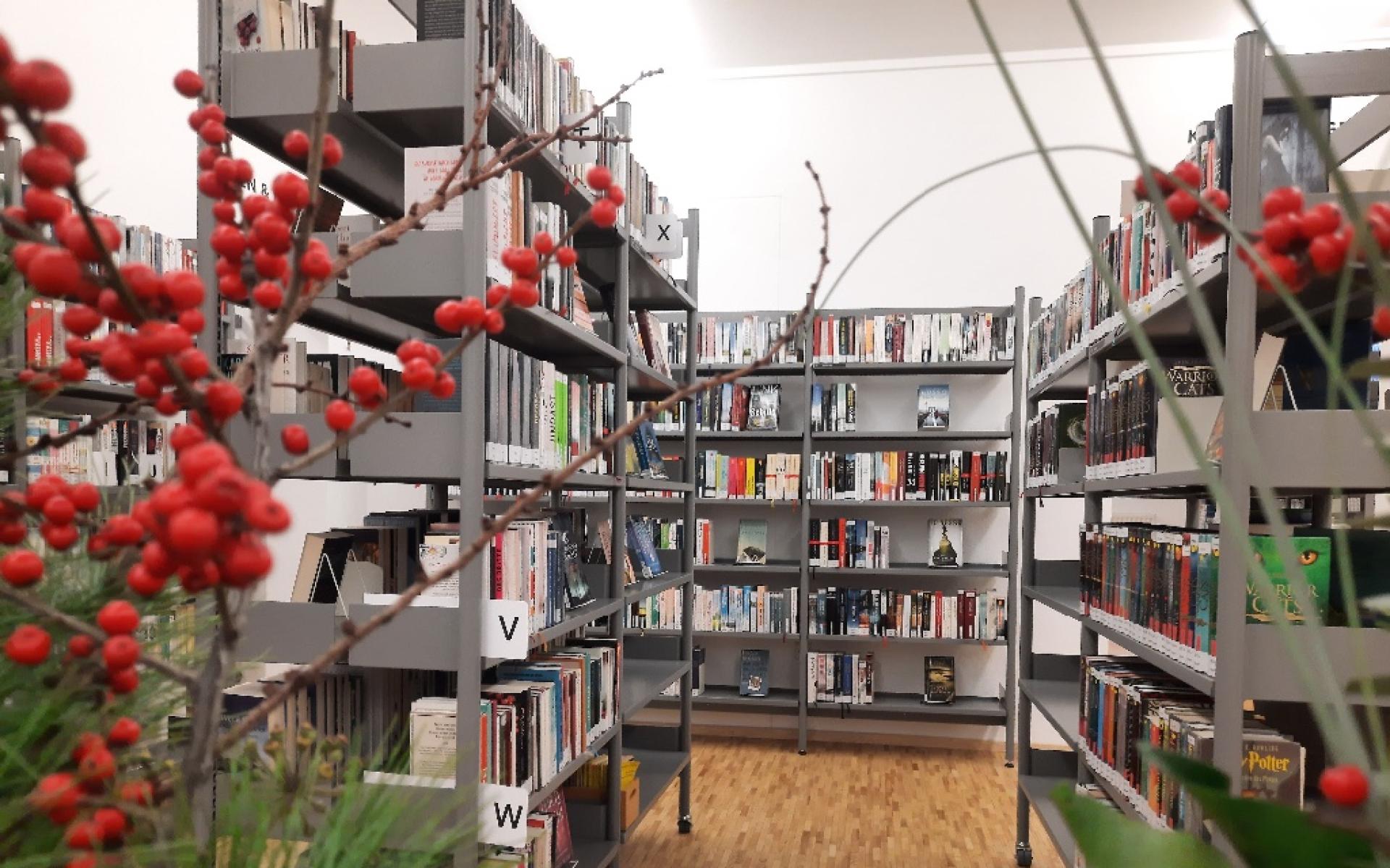 Raum Belletristik Bibliothek Frastanz