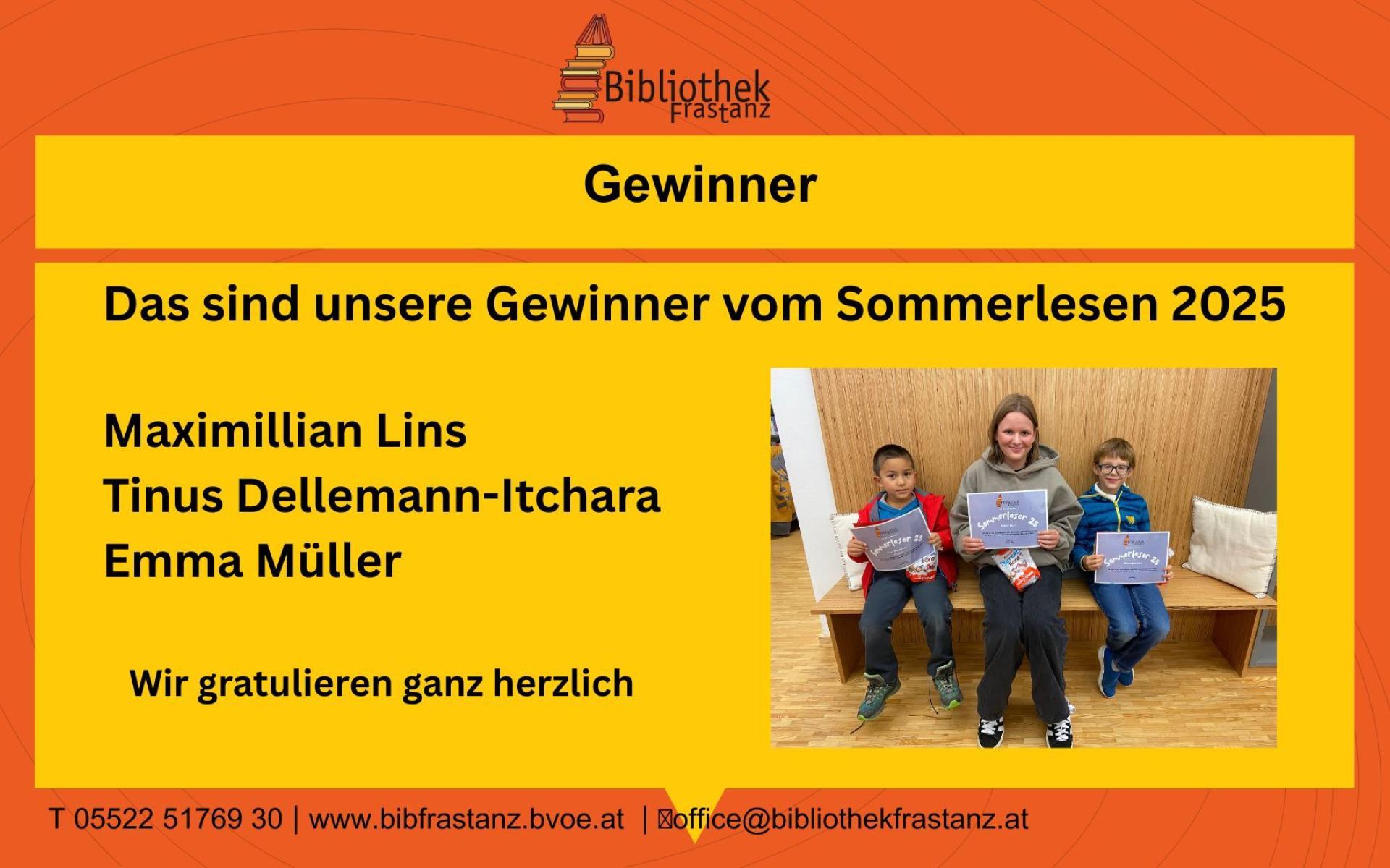 Gewinner Sommerlesen