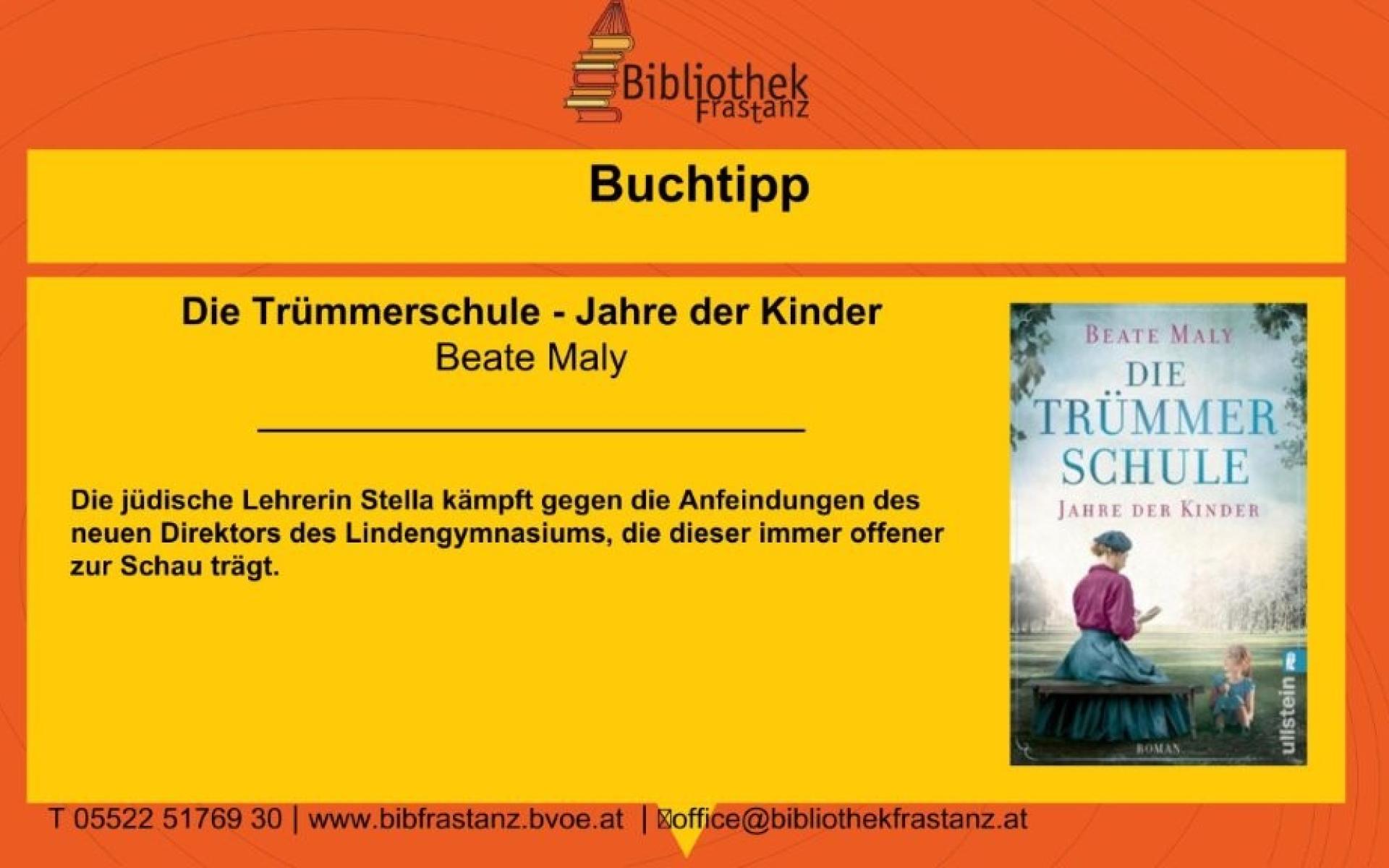 Buchtipp der Woche