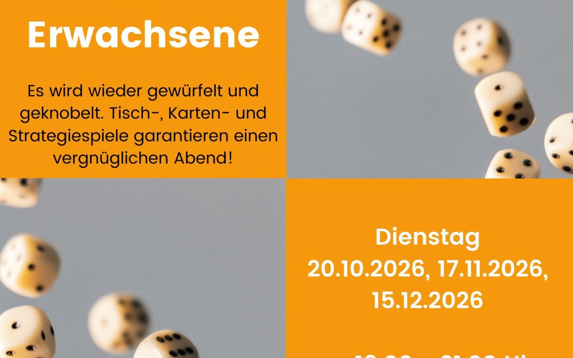 Spieleabend für Erwachsene