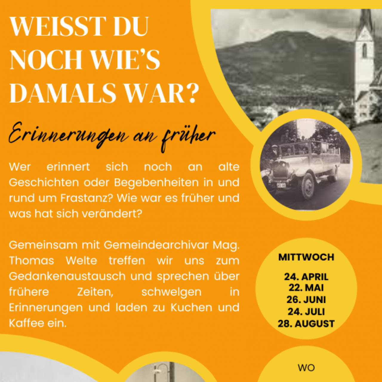 Weißt Du noch wies damals war?